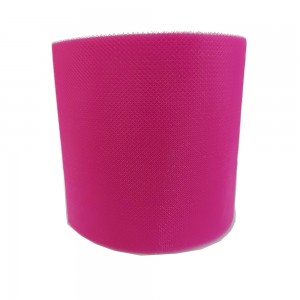 Fuxia Tulle Ribbon - Width 10 cm